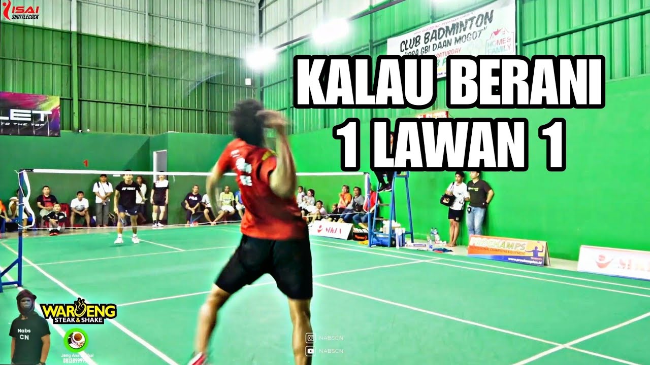RAJA TARKAM DITANTANG 1 LAWAN 1 ! Full Power Smash Fahmi Mubarok dibalas Deception Trick