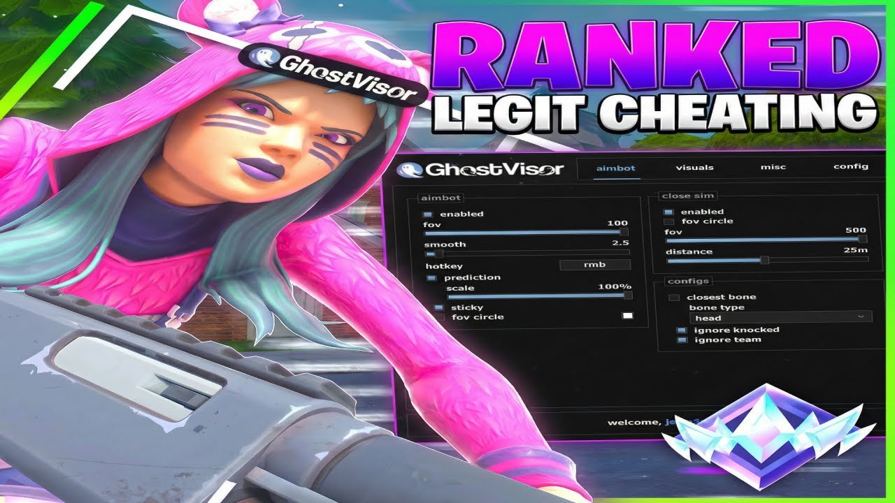 Legit CHEATING With The Best Fortnite CHEAT in Solo Ranked 🎯 (Insane Results)