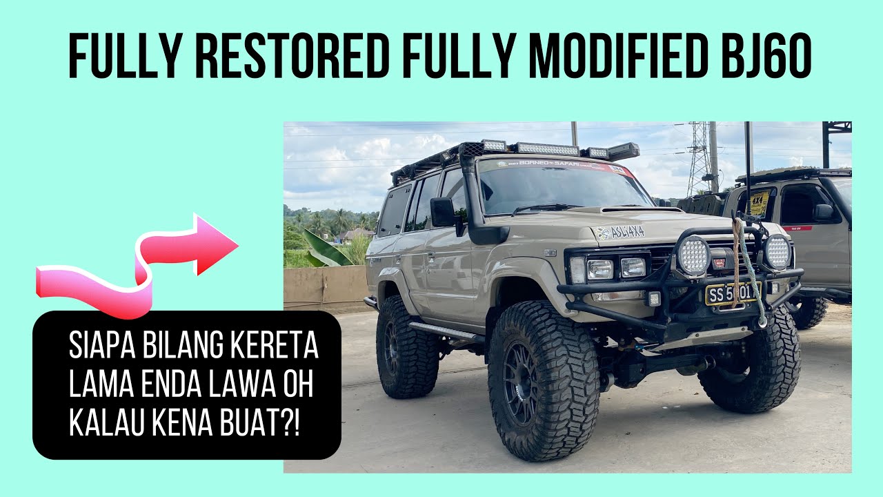 Fully Restored Toyota BJ60 by KEFDA!