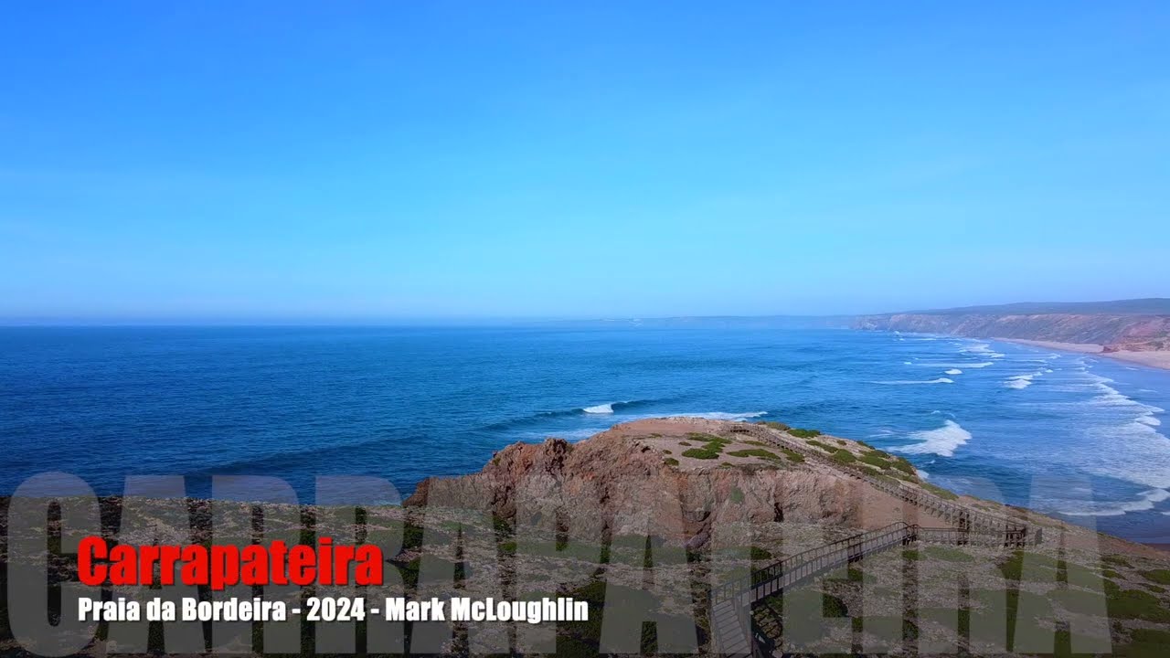 Praia da Bordeira by Drone: Carrapateira's Natural Wonder | Algarve Aerial Views