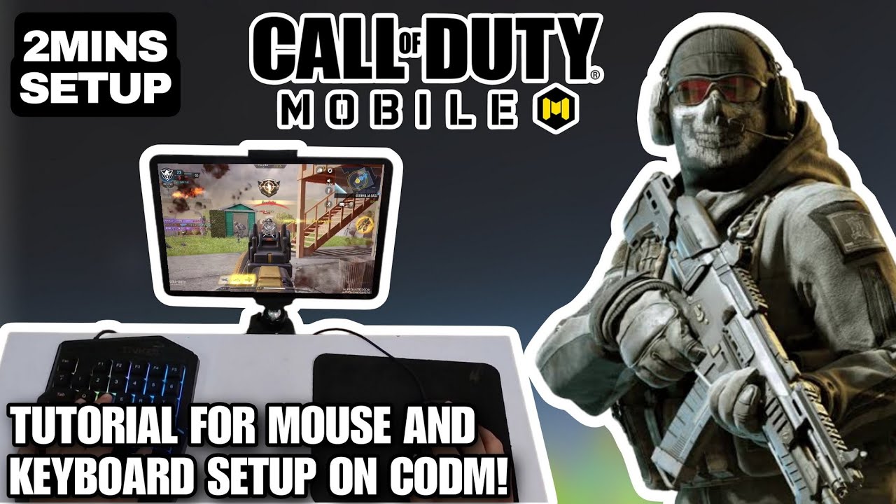TUTORIAL FOR CALL OF DUTY MOBILE MOUSE AND KEYBOARD SETUP! | XIAOMI PAD | ANDROID/iOS