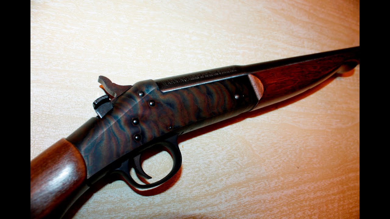 review   H & R New England Firearms .410 single shot youth shotgun
