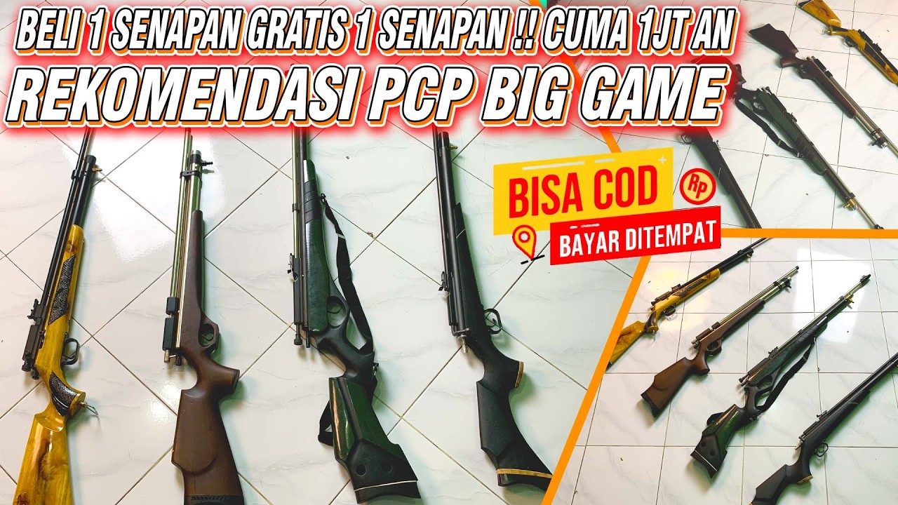 REKOMENDASI PCP BIG GAME 1JT AN SUPPORT B4 !! SPESIAL PROMO BELI 1 GRATIS 1 SENAPAN #senapanangin