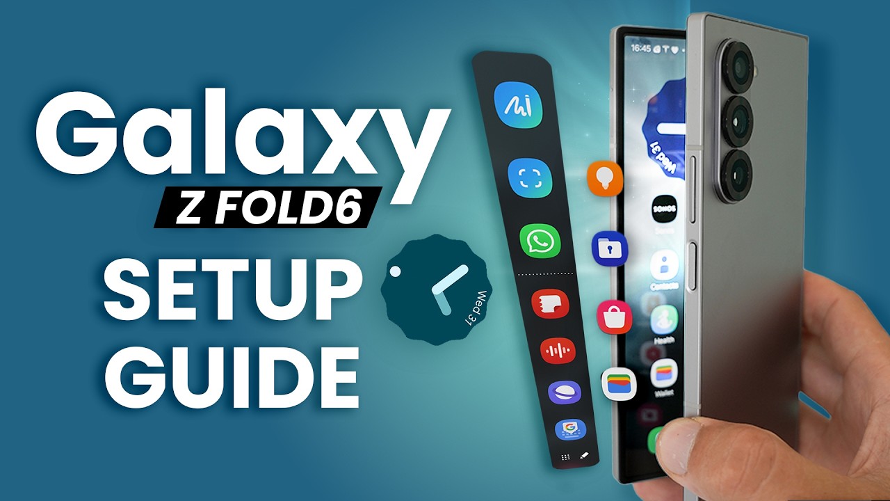 Galaxy Z Fold 6 Beginner's Tutorial ( Tips & Tricks )