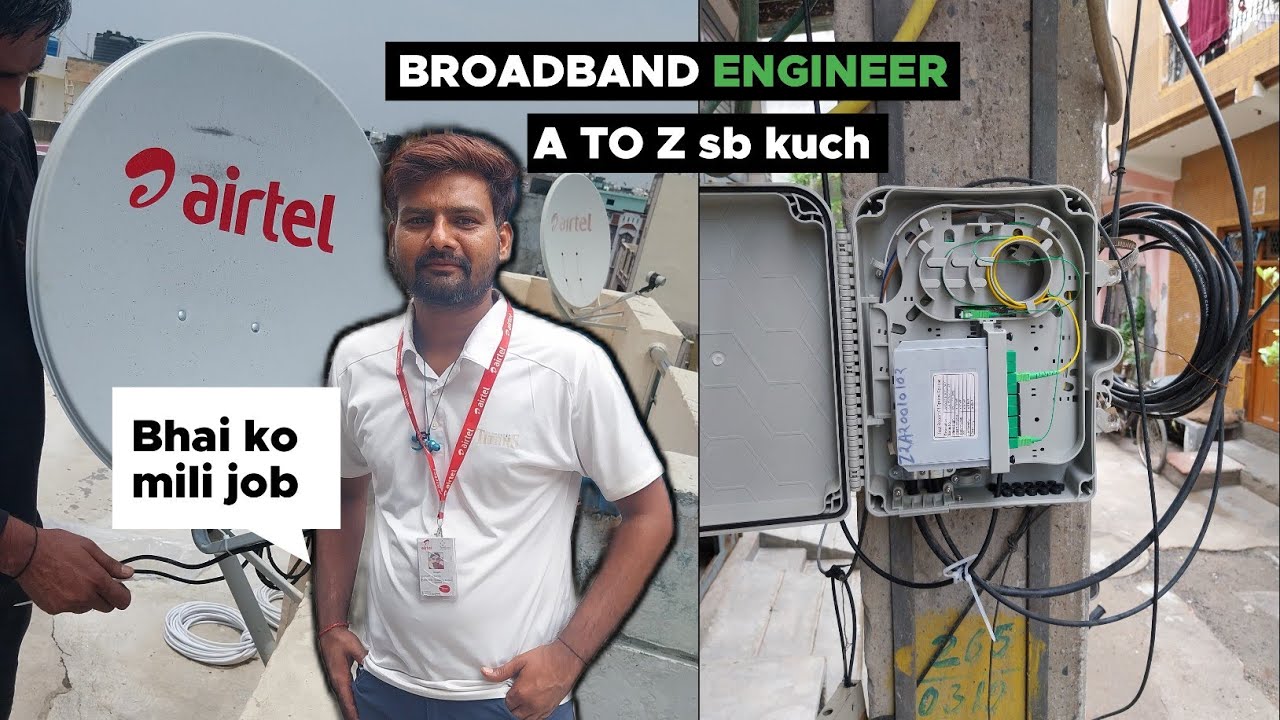 My Subscriber get a job in Airtel as broadband installation Engineer 🙂🔥