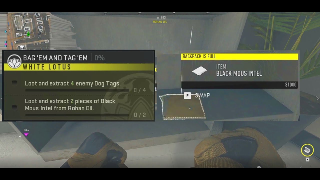 Black Mous Intel in DMZ IN ROHAN OIL | Warzone 2.0