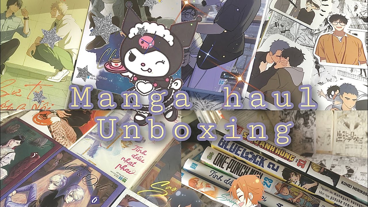 Manga haul + unboxing 📦🛍| manga tháng 3 🎈