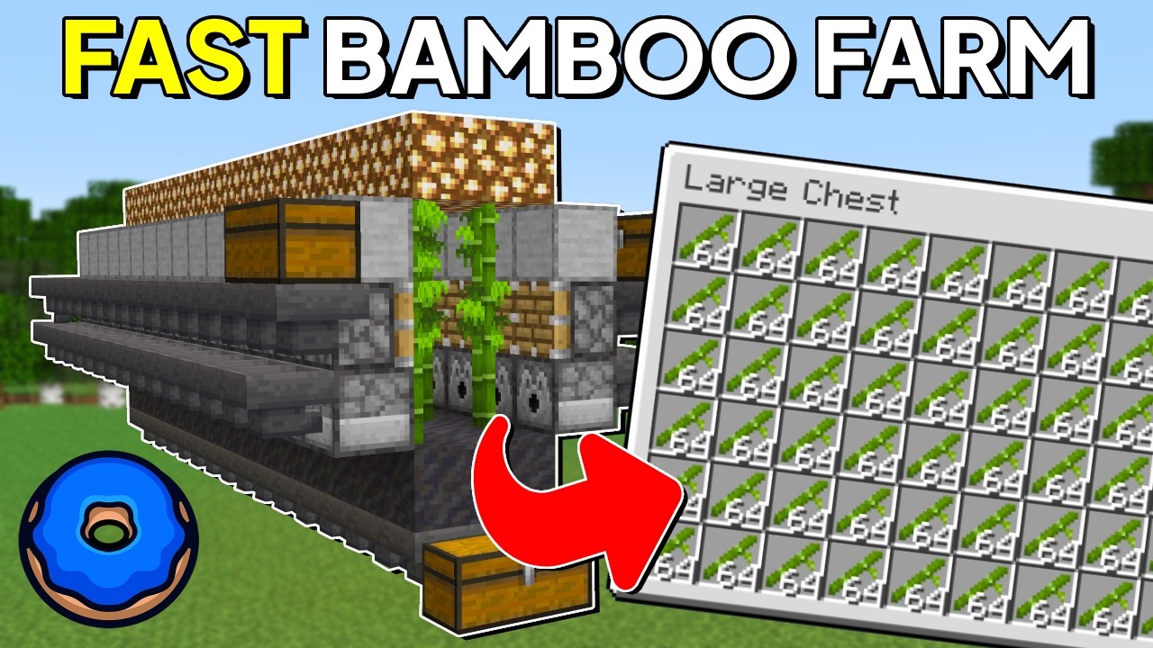 Bamboo Farm Donut SMP | 324K Per Hour!