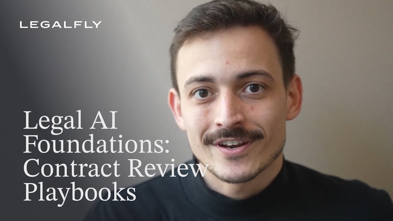 Legal AI Foundations: Contract Review Playbooks (November Webinar)