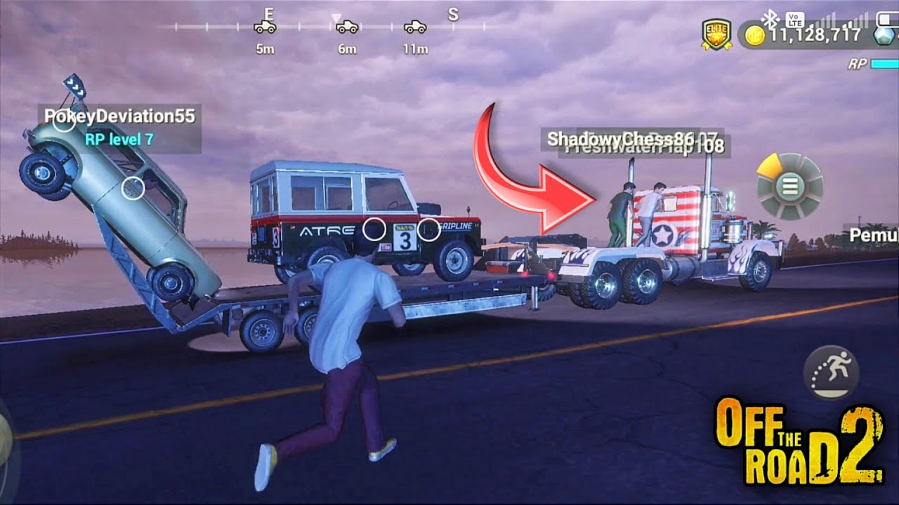 They Took Over My Truck And Did This In OTR2 Online Multiplayer | Off The Road 2 Android Game Play