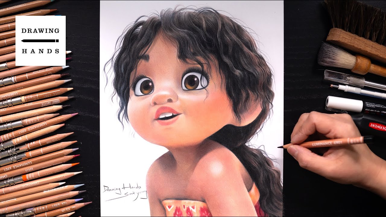 Drawing Moana2 - Simea [Drawing Hands]