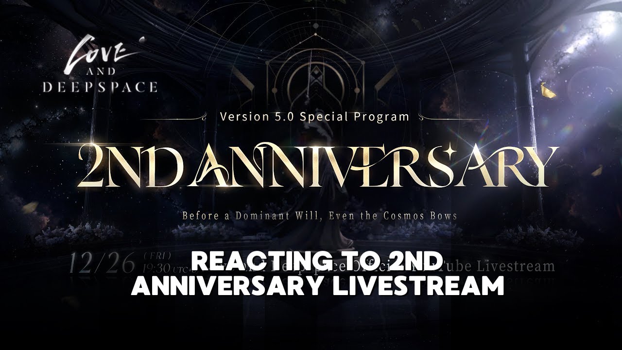 ARE WE BECOMING MORE LIKE THE SIMS?! | 2nd Anniversary Livestream   | Love and Deepspace