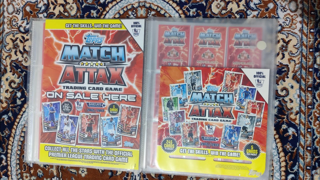 Match Attax 2012/13 by Topps India - Complete Set