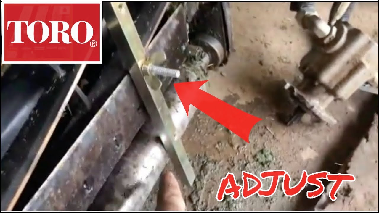 TORO 3250 Triple Units- How to set height of cut (H.O.C)