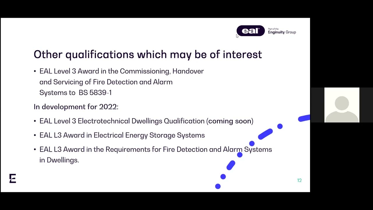 EAL and IET Webinar