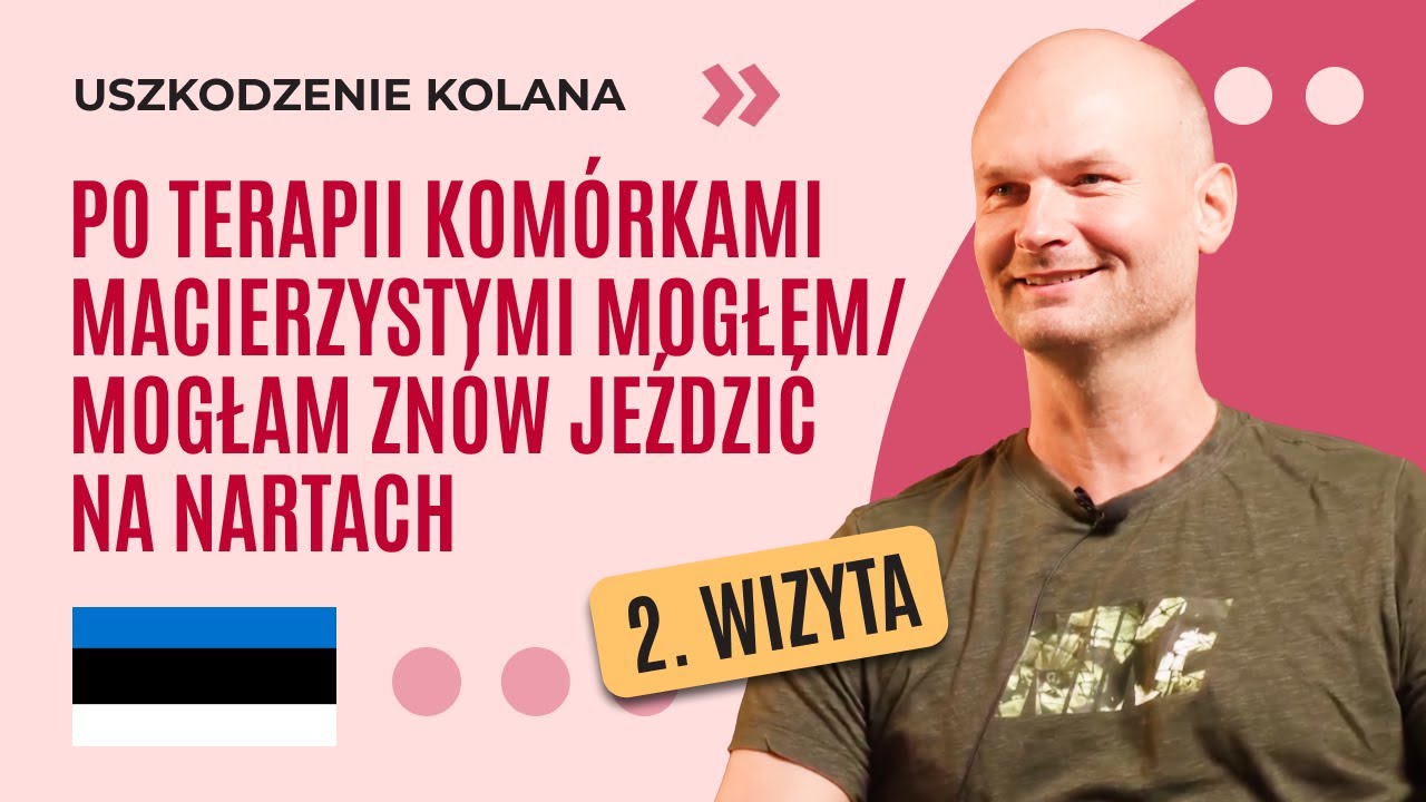 Od kontuzji narciarskiej do terapii komórkami macierzystymi