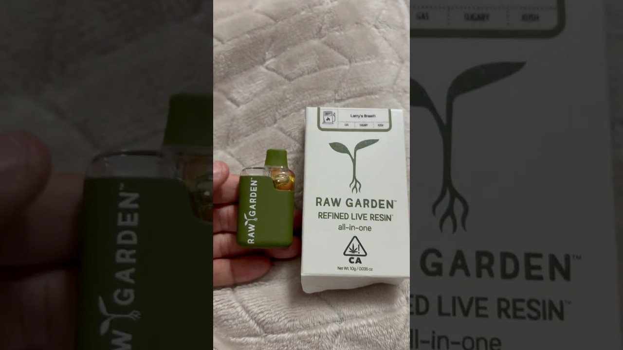 RAW GARDEN REFINED LIVE RESIN ALL-IN-ONE одноразовый &laquo;Дыхание Ларри&raquo; #1 г #Одноразовый #Rawgarden