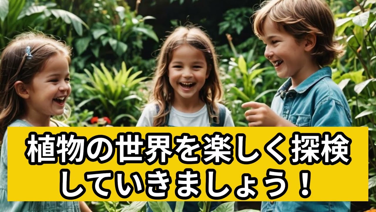 植物クイズです！植物について楽しく学ぼう♪