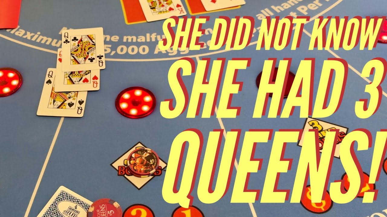 Let It Ride — играйте вживую от Four Queens в Вегасе, и первая раздача выводит на стол 3 Queens!