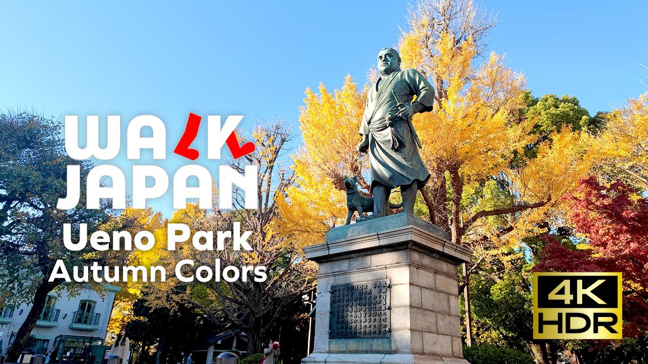 Ueno Park: Autumn Colors | Walk Japan