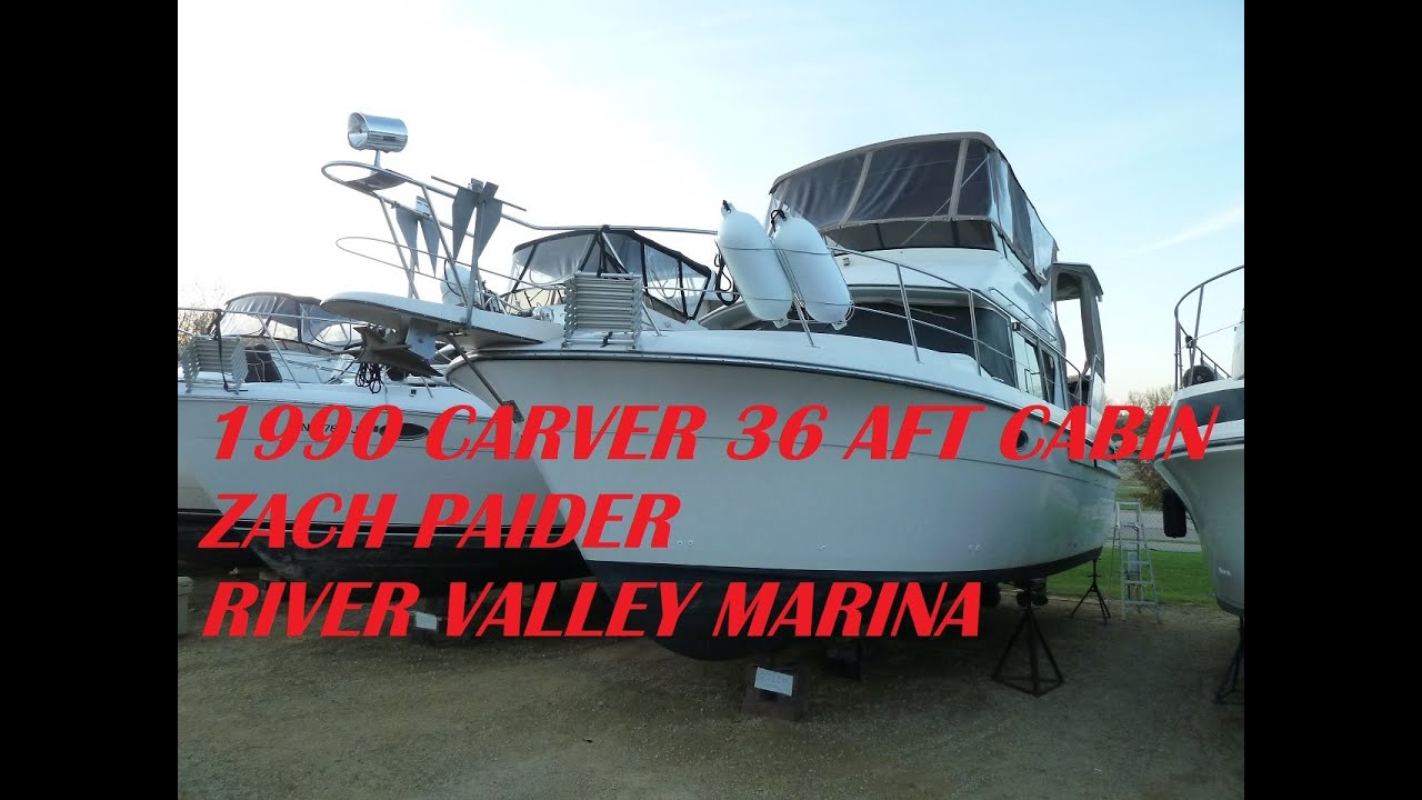 "Relax and Unwind in Style: Touring the Carver 360 Aft Cabin Yacht" 