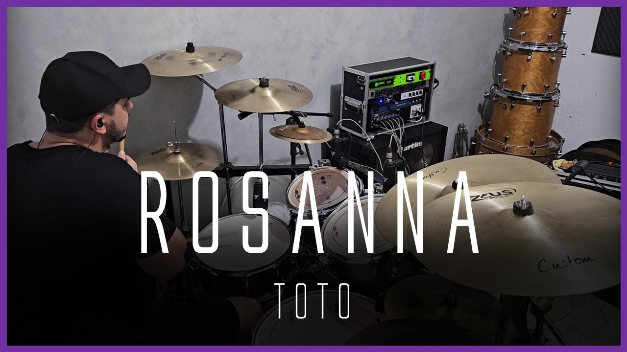 TOTO - ROSANA (DRUM COVER) | VICTOR NERY 