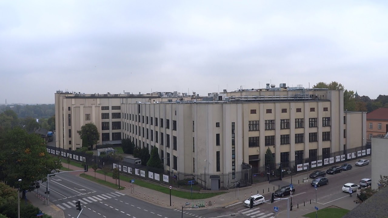Warszawa z dachu ul. Konwiktorska