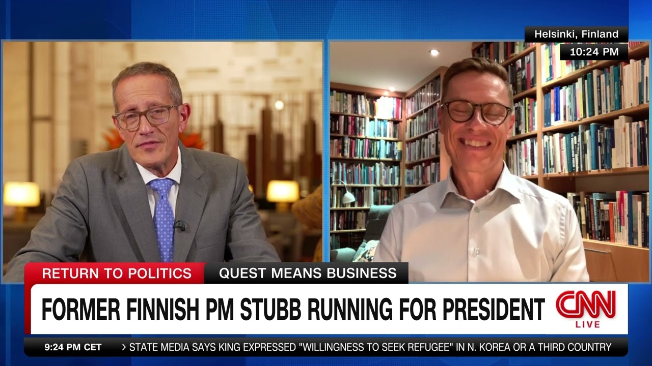 Stubb: Putin attack on Ukraine changed my mindset