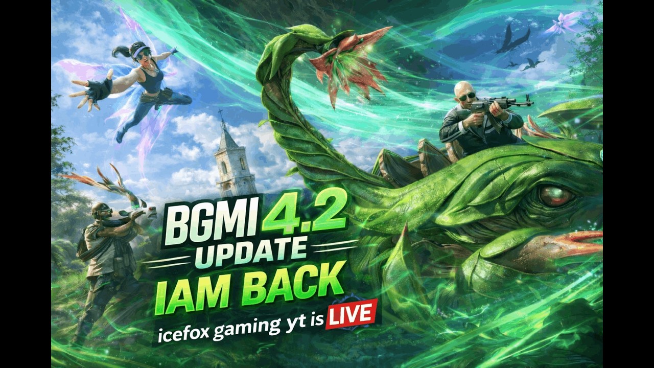 ICE FOX GAMING YT LIVE STREAM ||WITHOUT ELGATO #iqooneo10r #bgmi #comedygamers