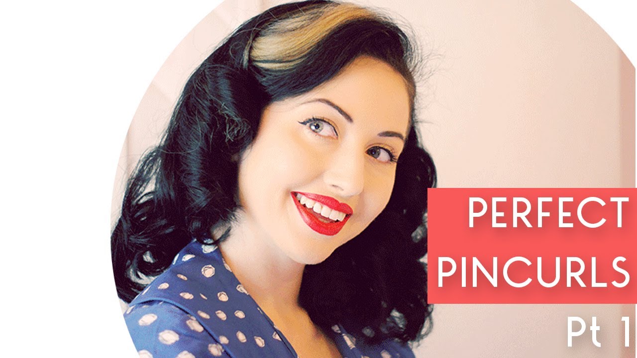How to Pin Curl Hair