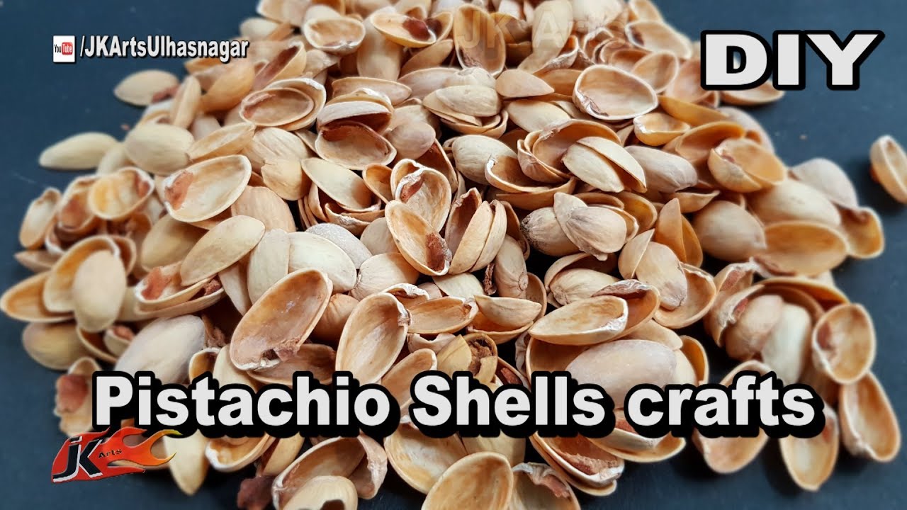 Pistachio Shells crafts | Best out of waste | Home Decor | JK Arts 1360