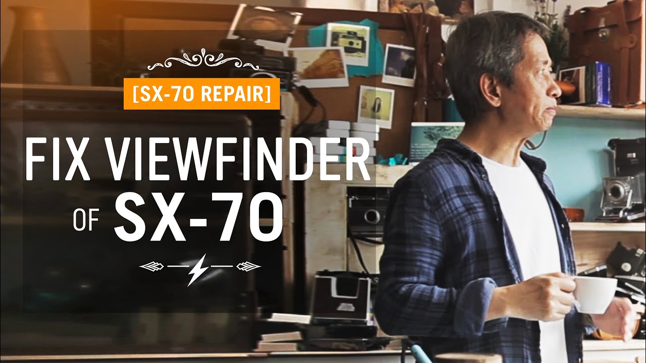[SX-70 Repair] Fixing the viewfinder spring of SX-70