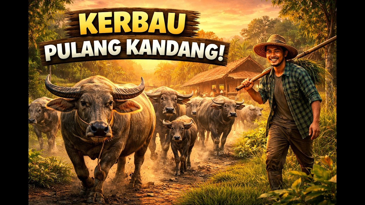 KERBAU PULANG KANDANG I ALAM DESA I BUFFALO VIDIO