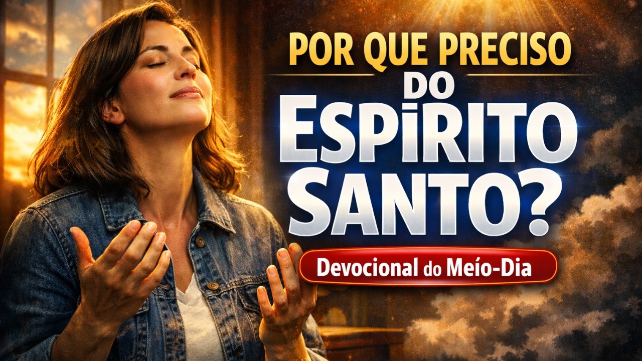 Por Que Preciso do ESPÍRITO SANTO? - dia 05 de Março | Devocional do Meio DIA e ORAÇÃO DO SALMOS 91