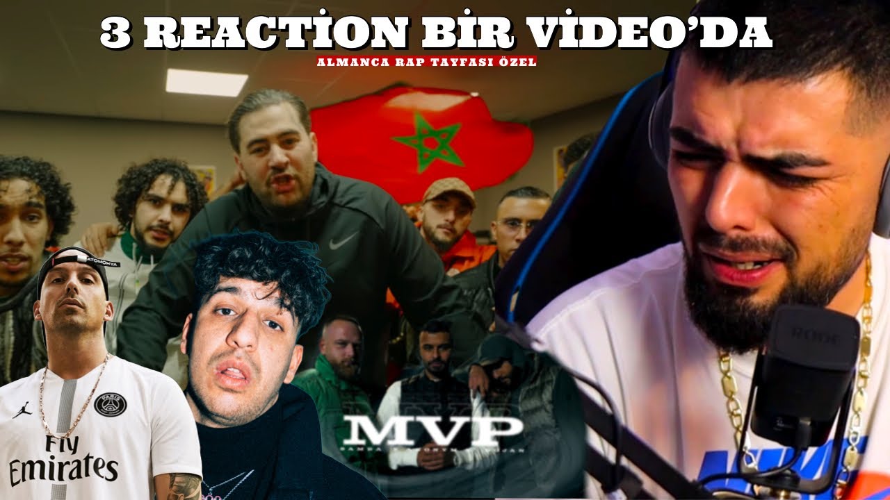 Samra çok sinirli, ufo361 ve Raf camora slow?! Kolja goldstein tam Gangsta, 3 Almanca rap reaction
