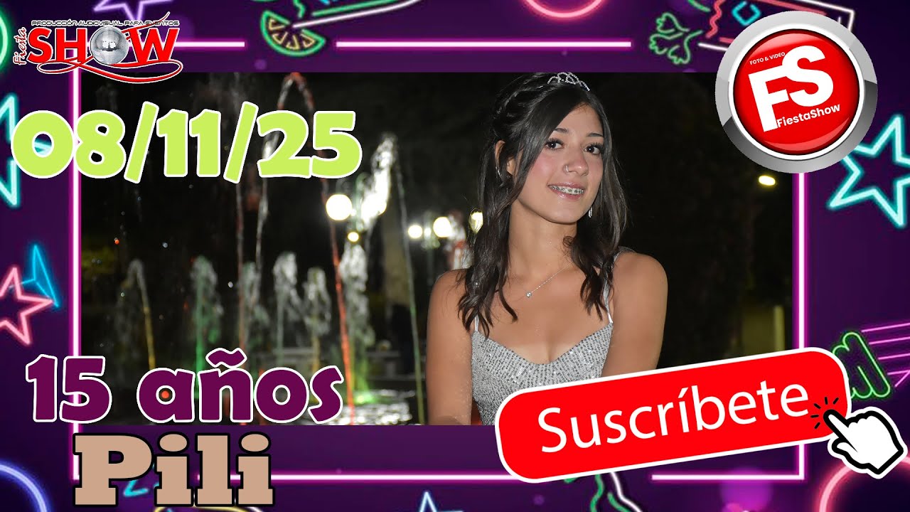 🎉 Pili | Fiesta de 15 Años Completa | Una Noche Inolvidable - 08/11/25