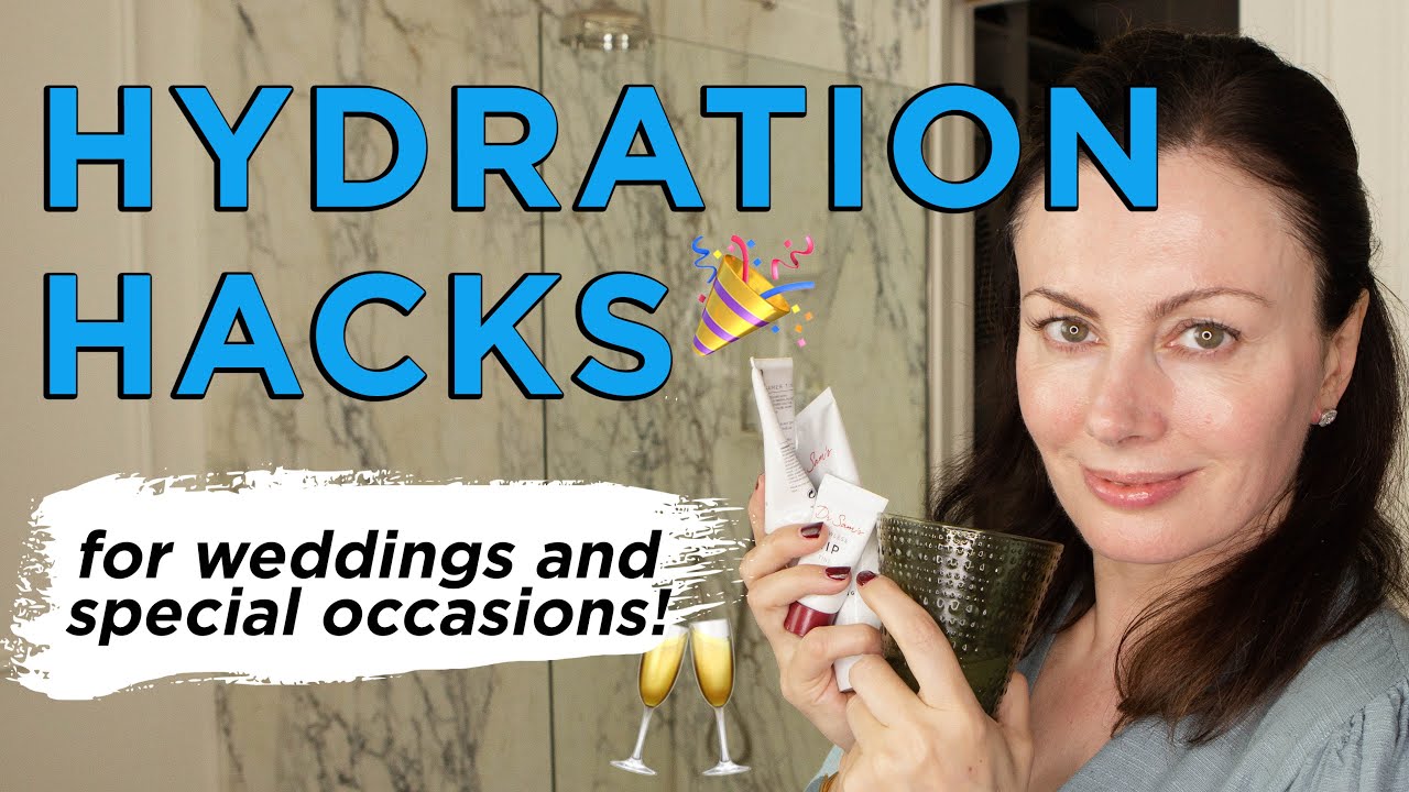 How to Hydrate Skin For A Big Event | Brides + Special Occasions | Dr Sam Bunting