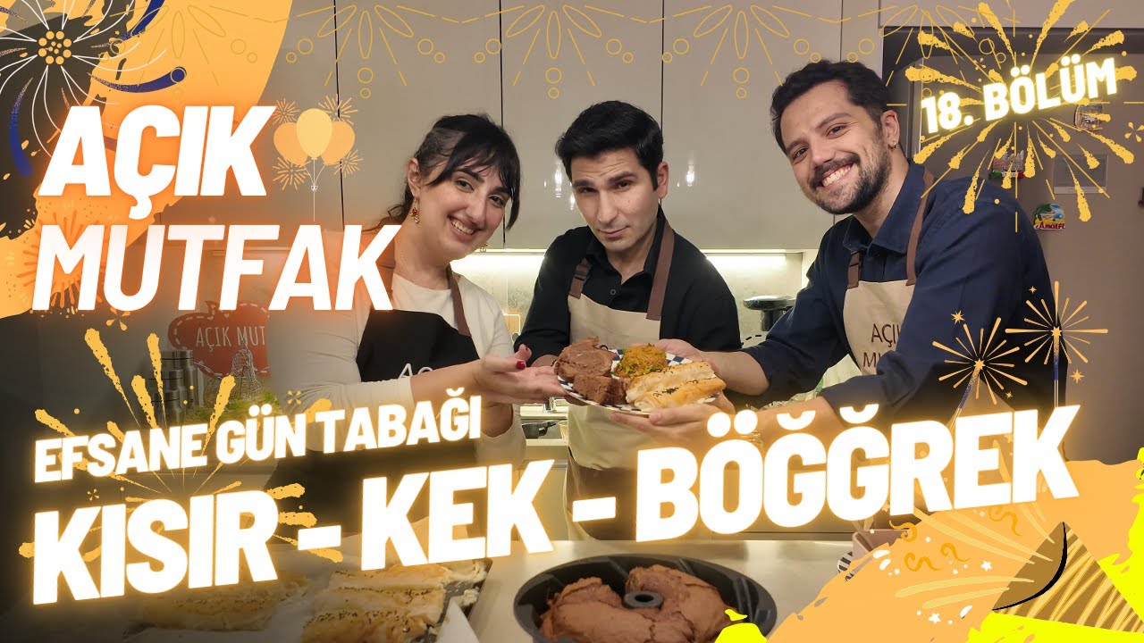 A&Ccedil;IK MUTFAK - KISIR KEK B&Ouml;ĞĞĞREK (G&Uuml;N TABAĞI) @Yesimdursuun