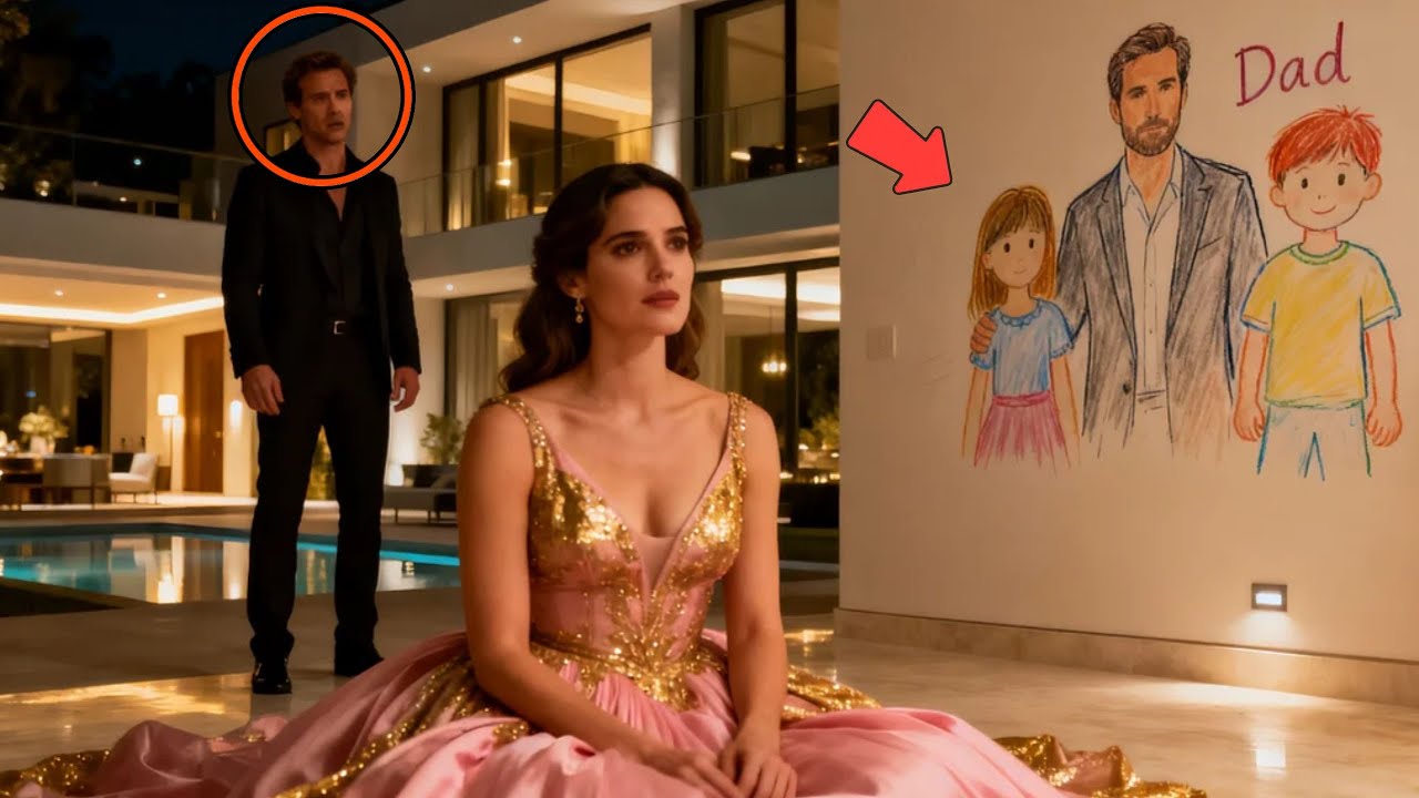 After Nights With His Mistress, the Billionaire Came Home—Only a Child’s Drawing Replaced His Father