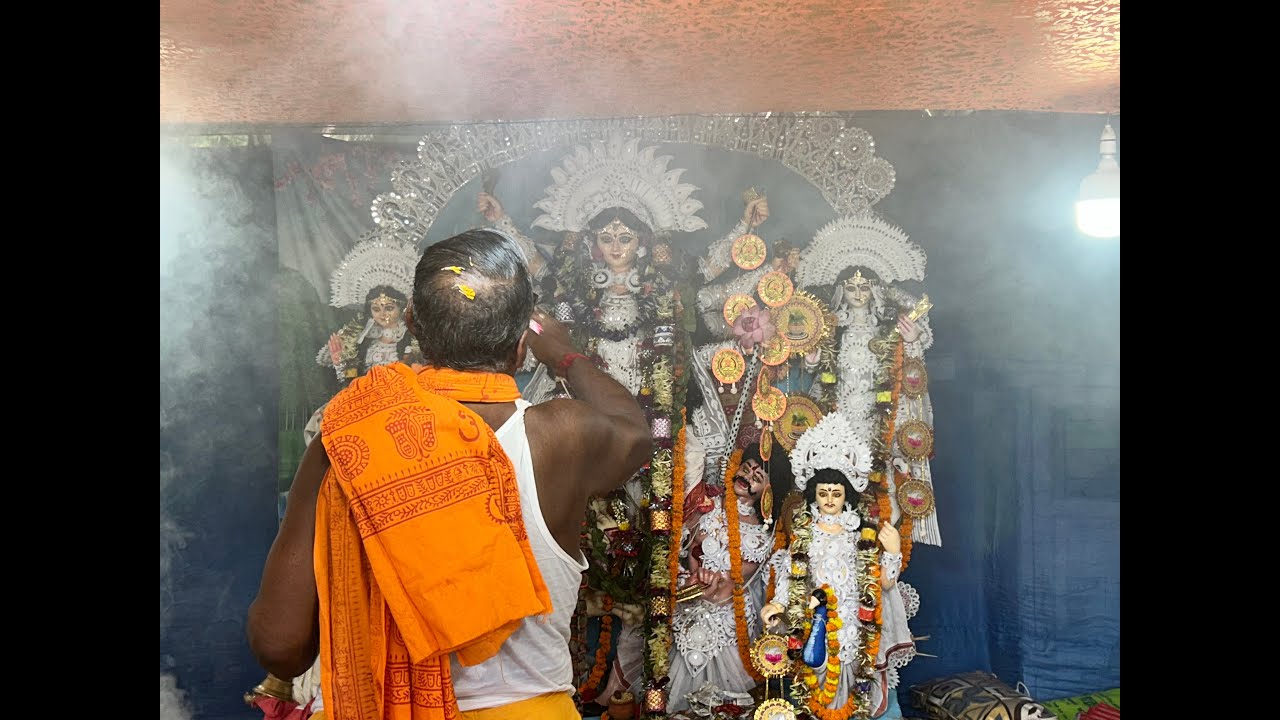 Durga puja celebration at Arati princess nest 2024
