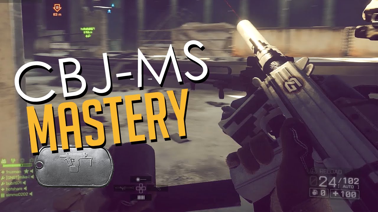 Battlefield 4 Mastery-  CBJ-MS (Weapon Review & Recommended Loadouts)