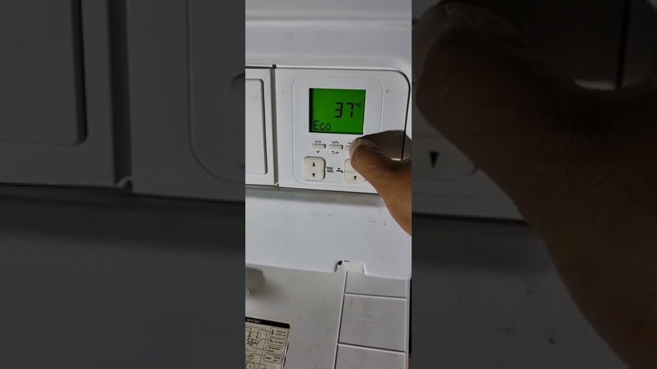 worchester greenstar combi boiler service mode/ chimney sweep mode/ maximum mode