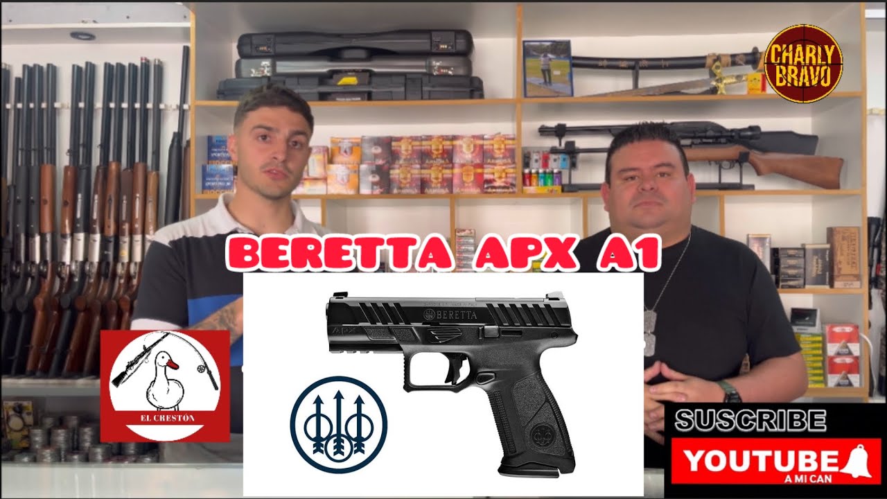 Beretta APX A1 revisión y unboxing en El Crestón!!!