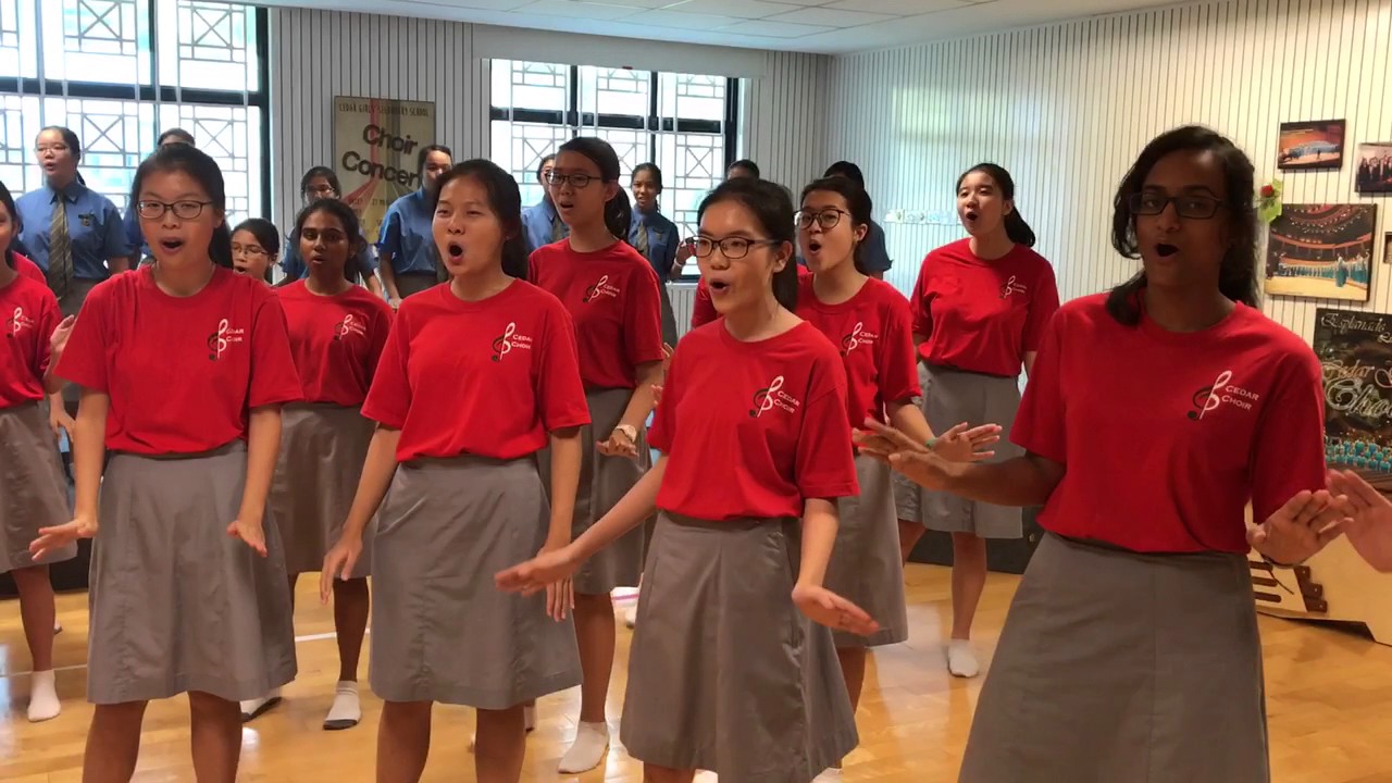 'Because it's Singapore' NDP 2017 Theme Song, Cedar Girls' Choir