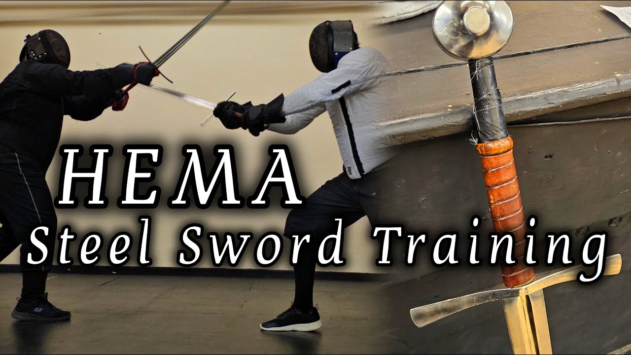 Sword Training w/ The White Company HEMA - Historical European Martial Arts - Technique & Sparring