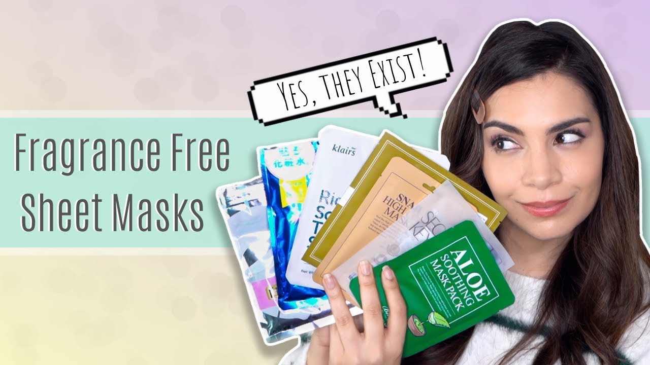 11 Fragrance and Alcohol Free Sheet Masks!