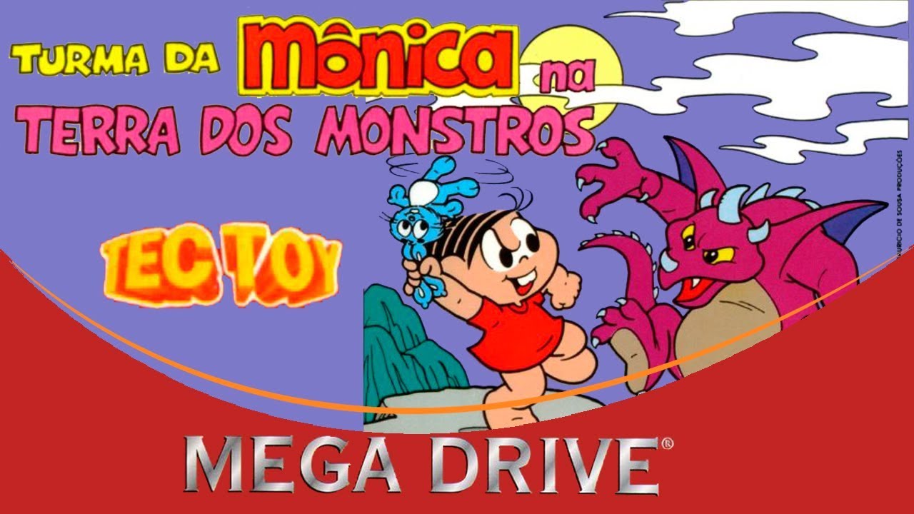 Mônica na Terra dos Monstros [Mega Drive]