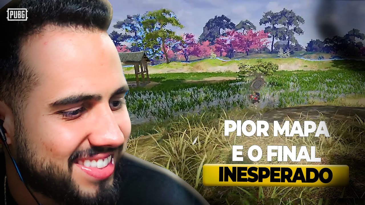 JOGAMOS NO PIOR MAPA DO PUBG E O FINAL FOI INESPERADO - PUBG