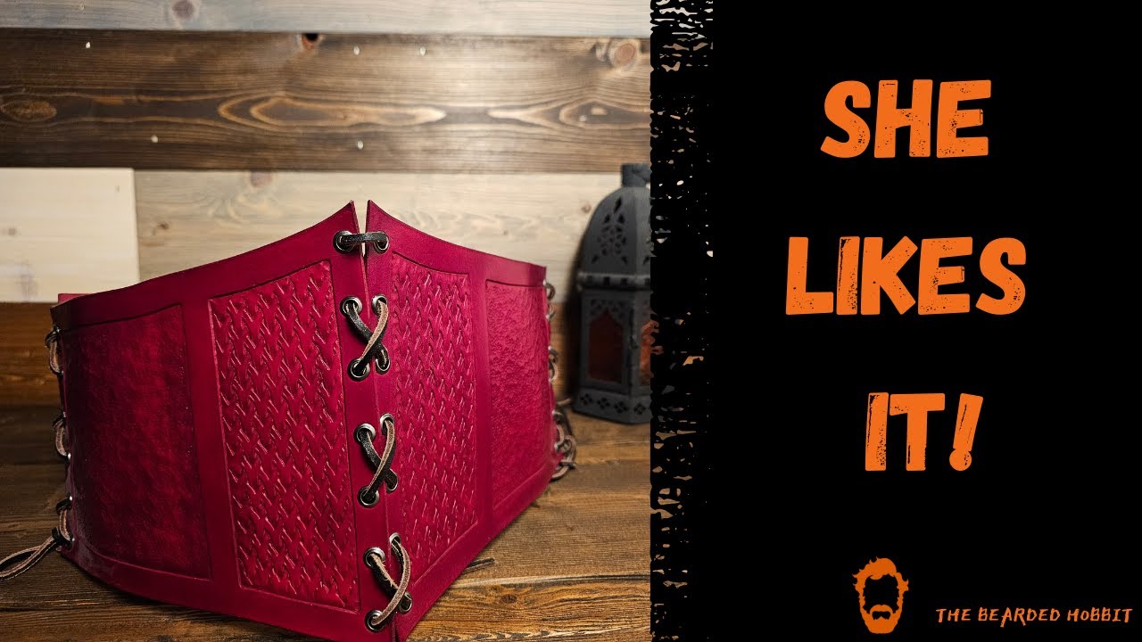 Making a Leather Renaissance Waist Belt