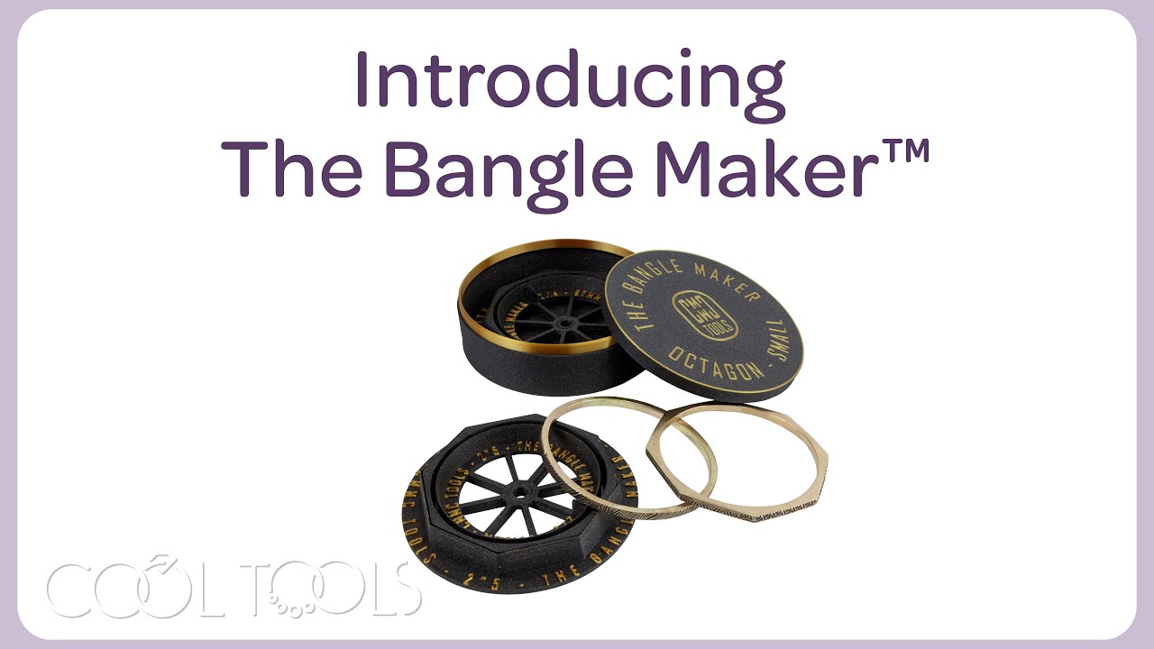 Крутые инструменты | Представляем The Bangle Maker™ от Clément Marquaire | Браслеты из металличес...